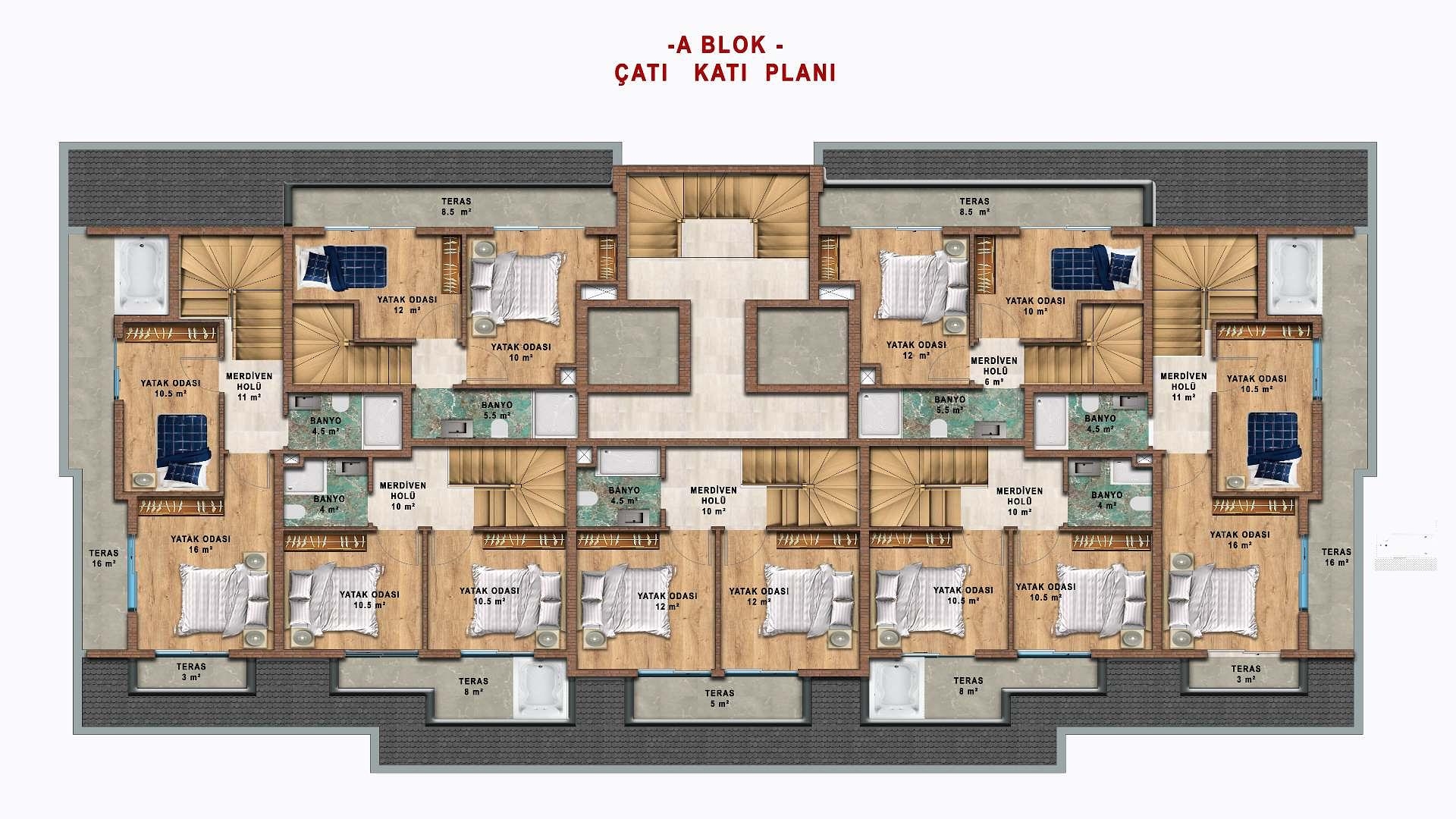 صورة مخطط الطابق 5 