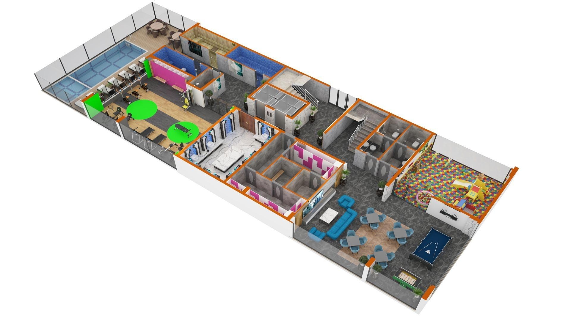 تصویرنقشه طبقه 1