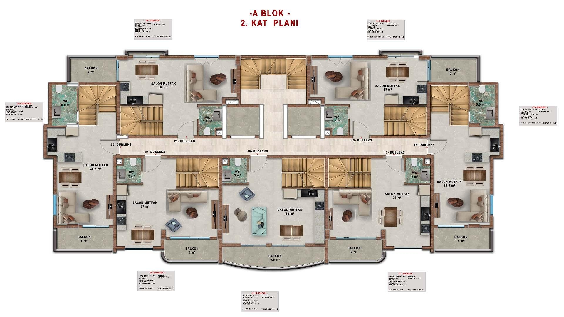 صورة مخطط الطابق 4 