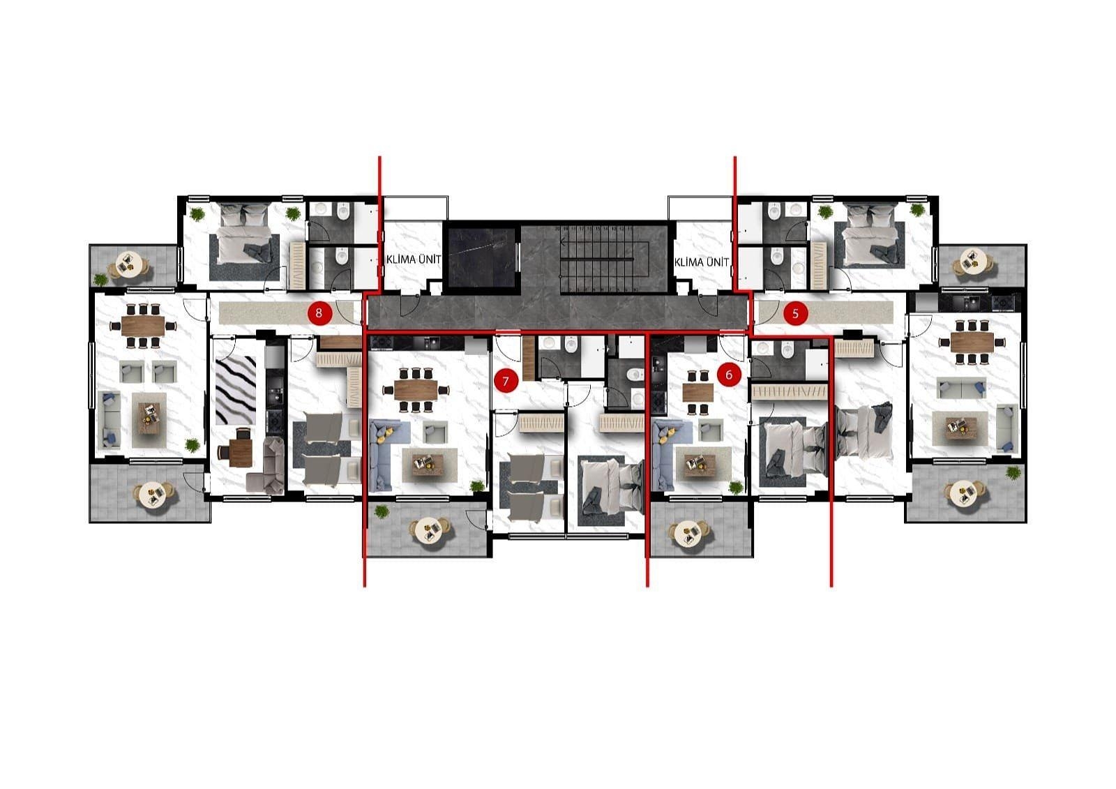 Grundrissdarstellung 3