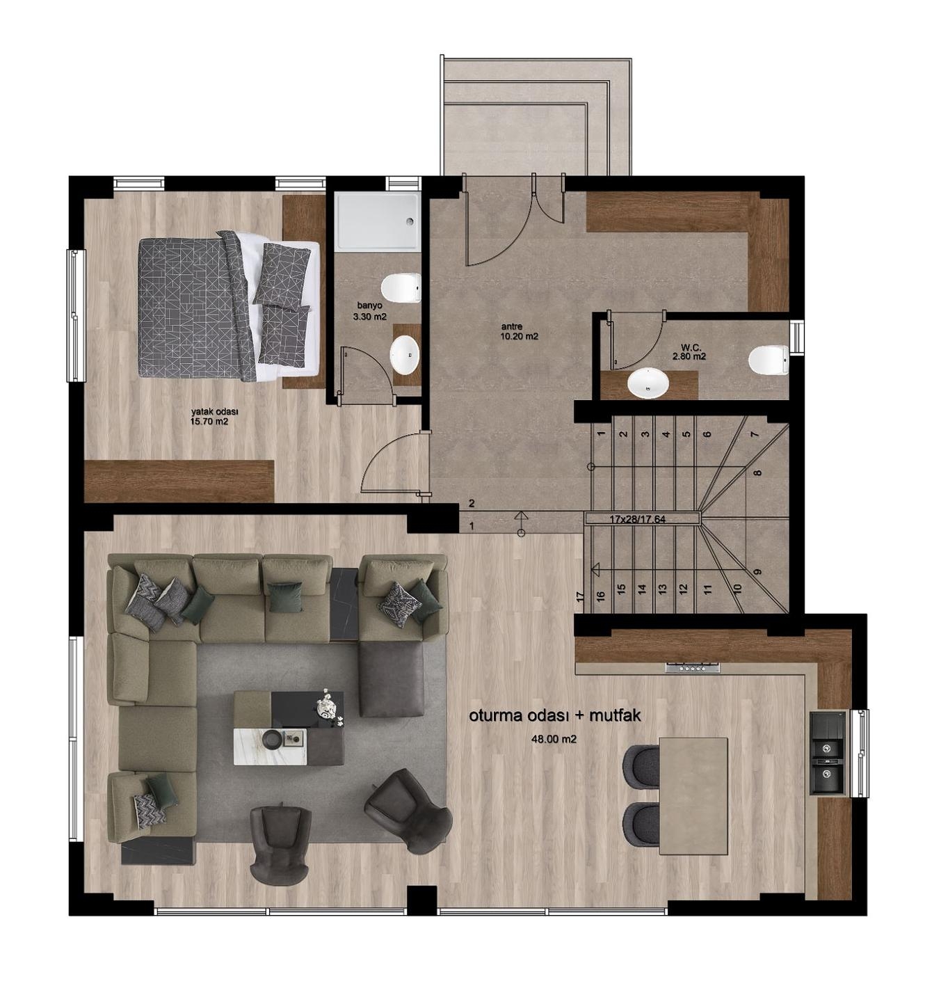 Grundrissdarstellung 1