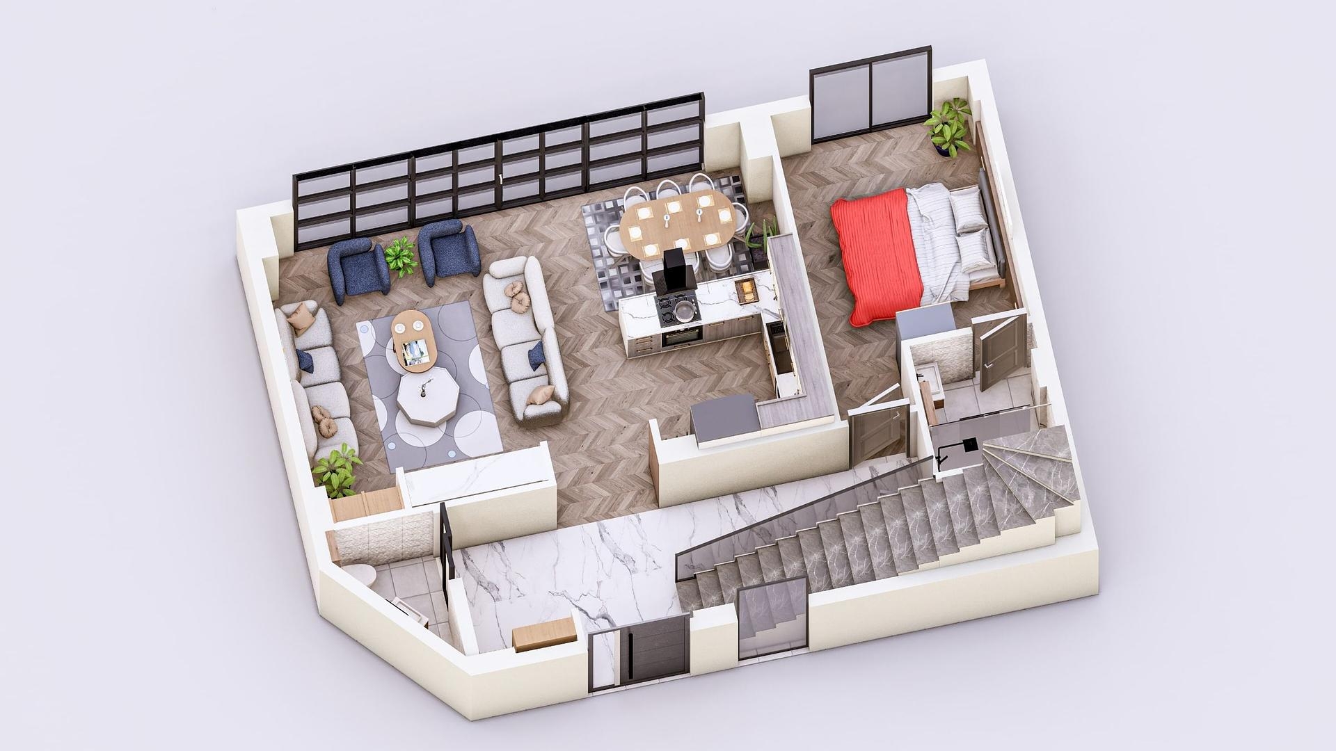 Grundrissdarstellung 5