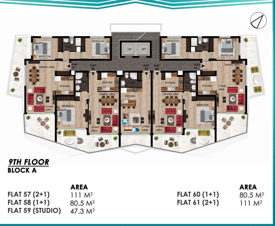 Image du plan d'étage 8