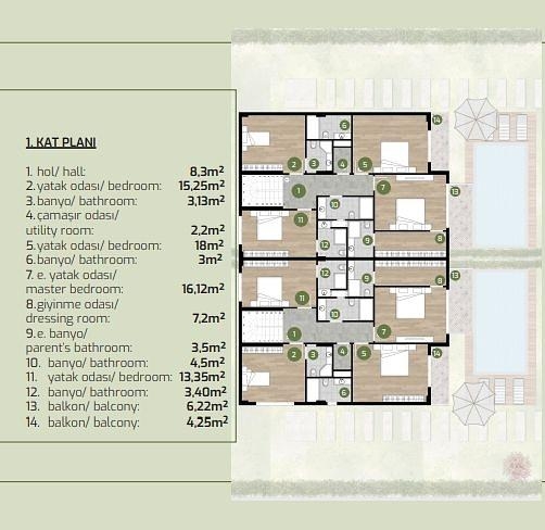 Mərtəbə Planı Şəkli 4