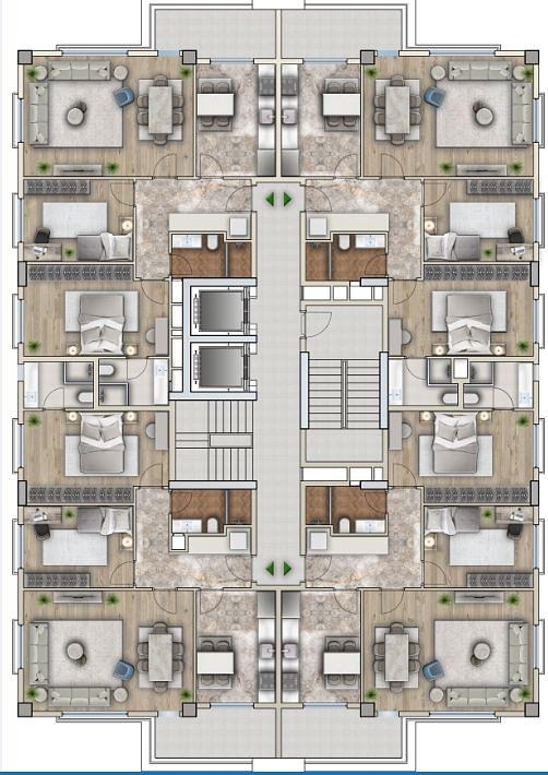 Mərtəbə Planı Şəkli 2