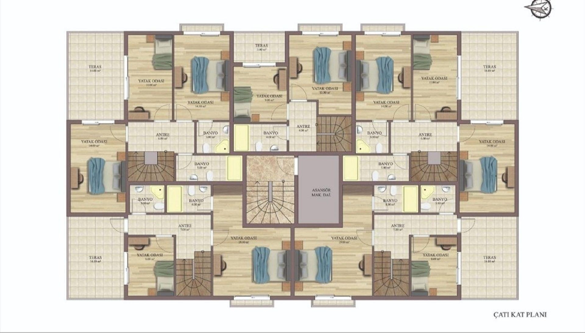 Plantegning billede 1