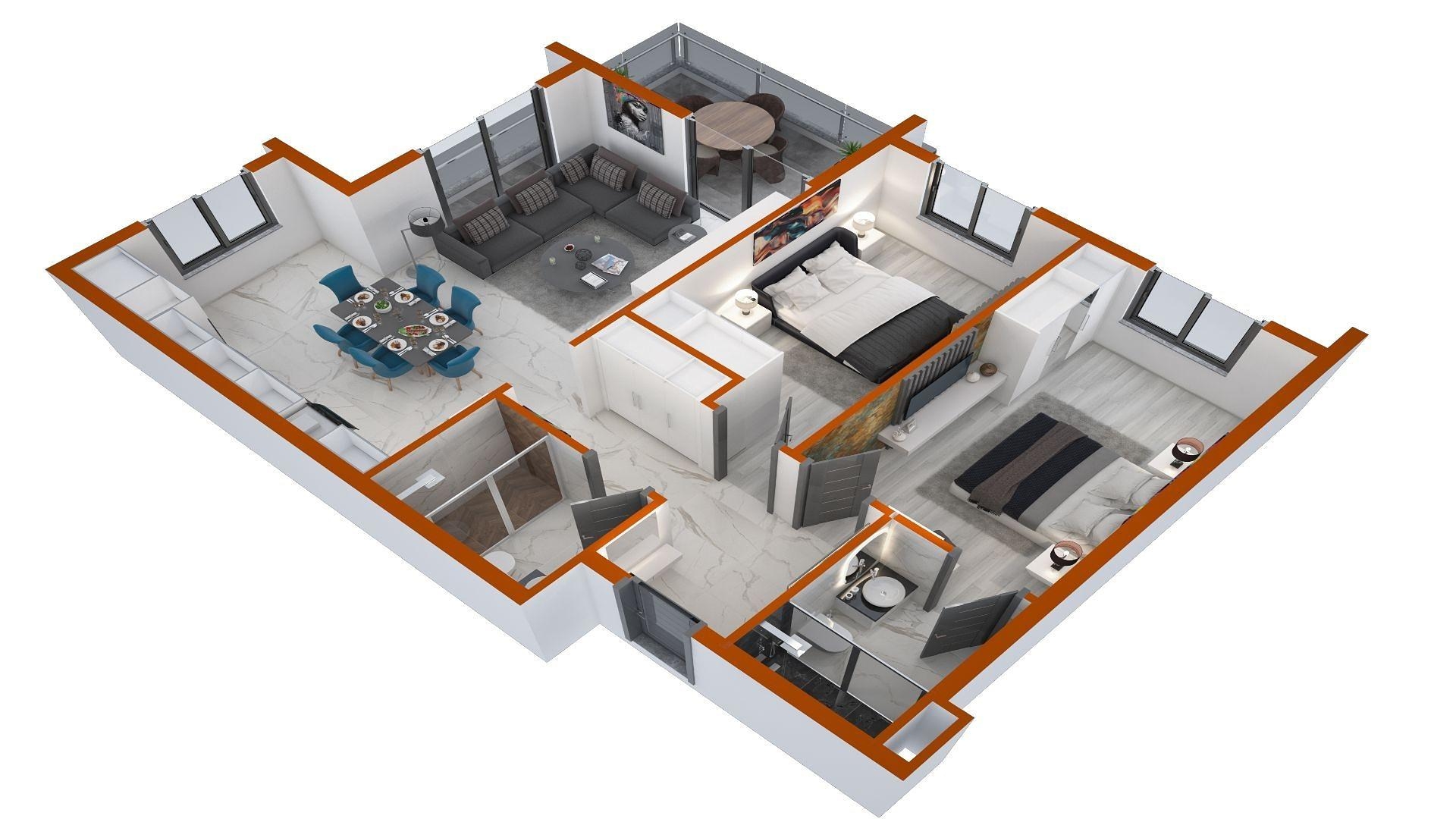 تصویرنقشه طبقه 5