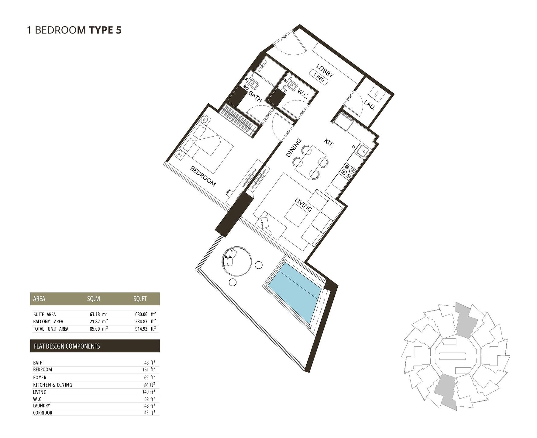 Image du plan d'étage 8