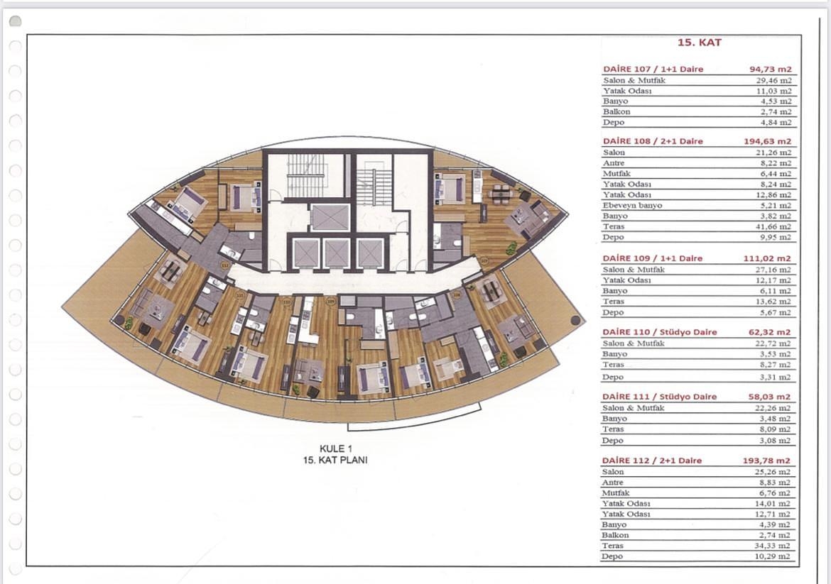Image du plan d'étage 16