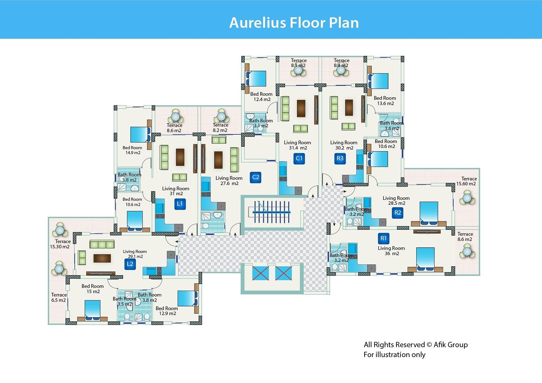 Image du plan d'étage 4