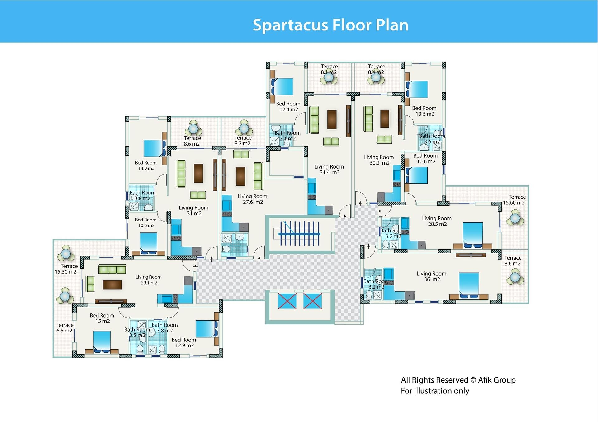 Image du plan d'étage 8