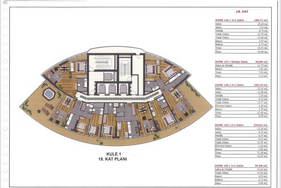 Image du plan d'étage 17