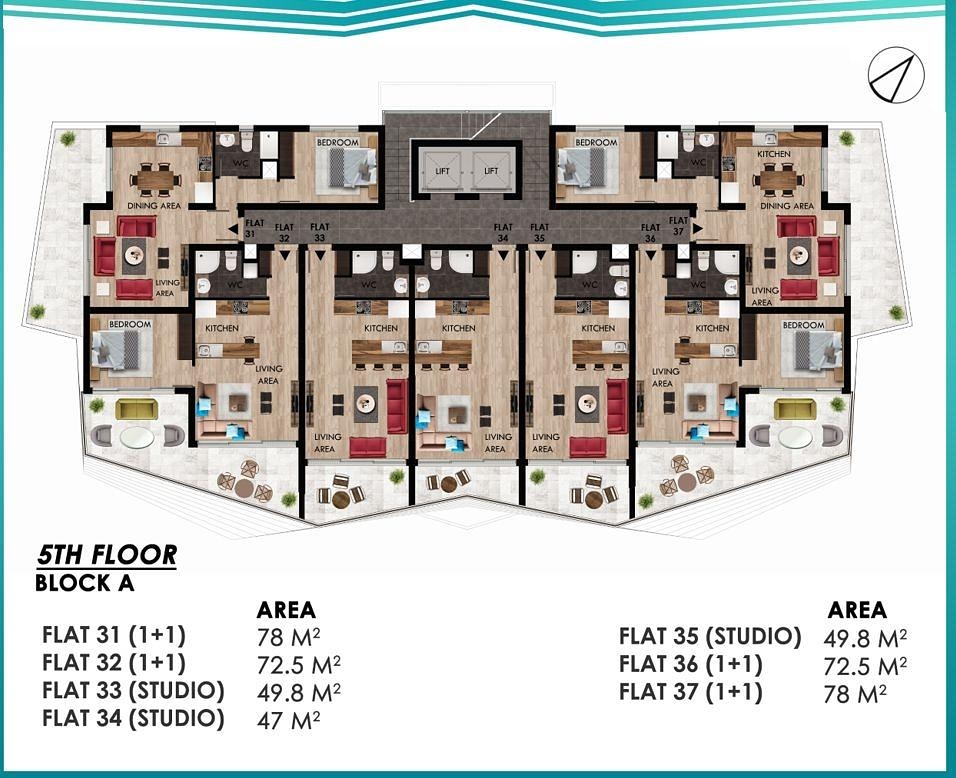 Image du plan d'étage 4