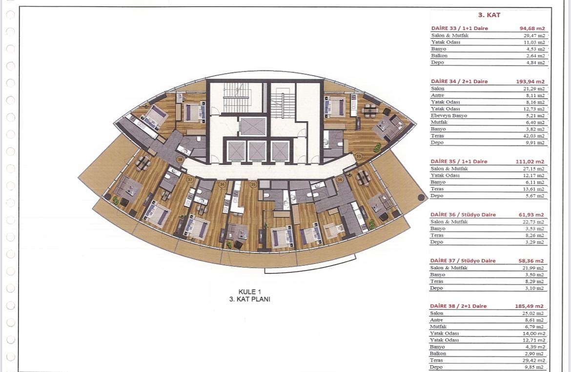 Image du plan d'étage 3