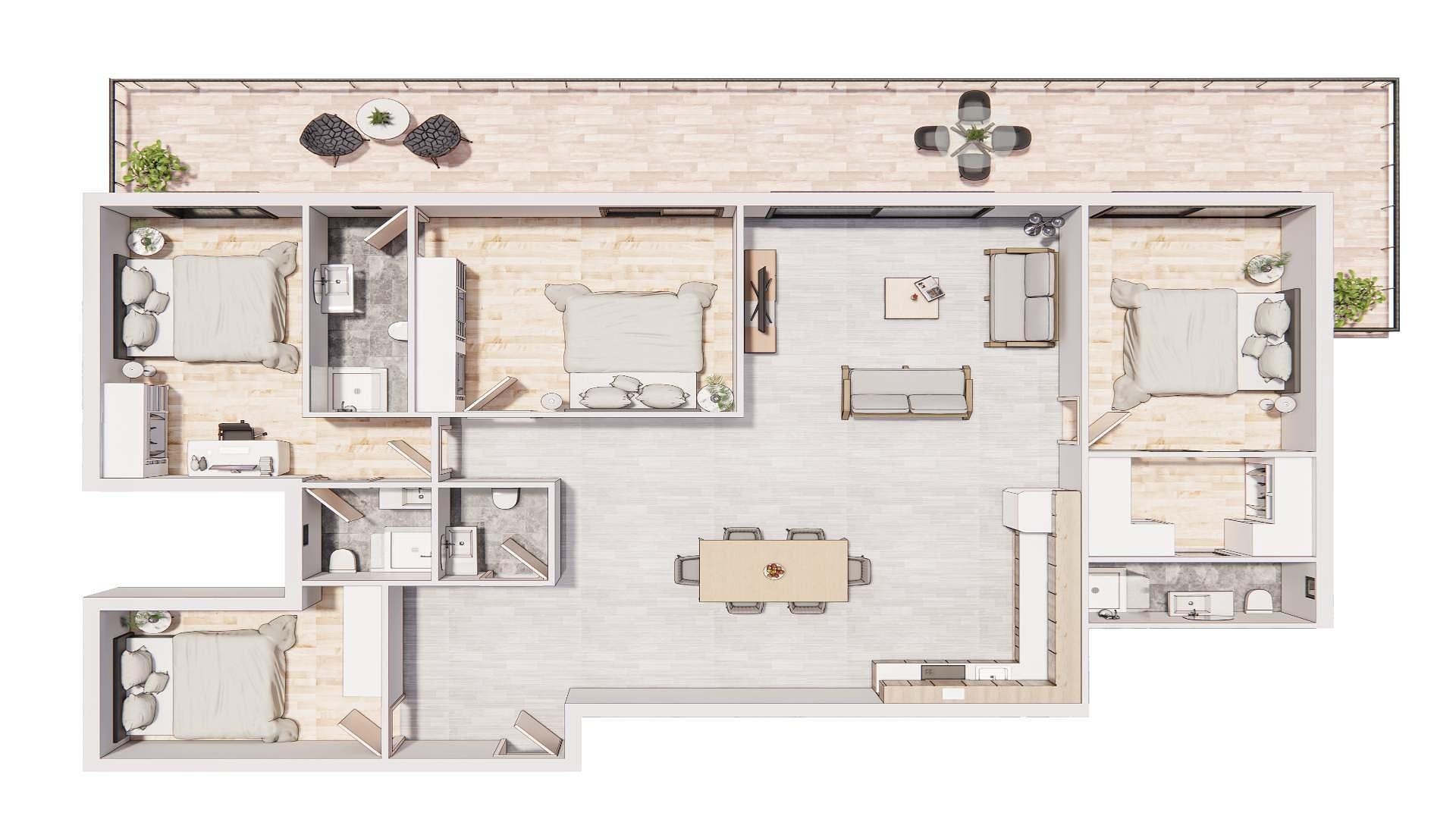 Image du plan d'étage 6