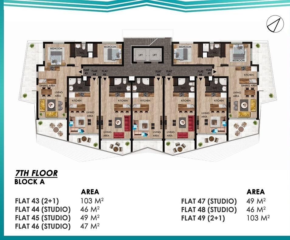 Image du plan d'étage 5