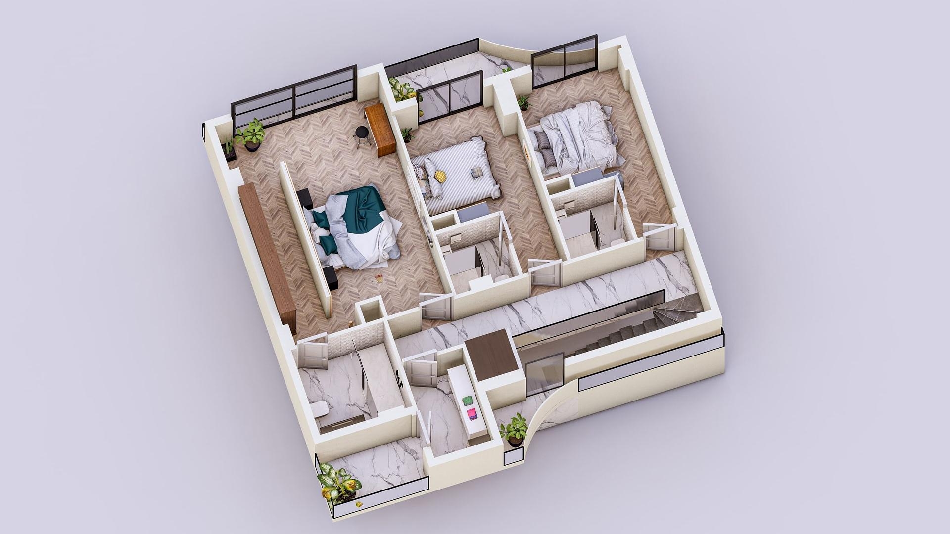 Grundrissdarstellung 7