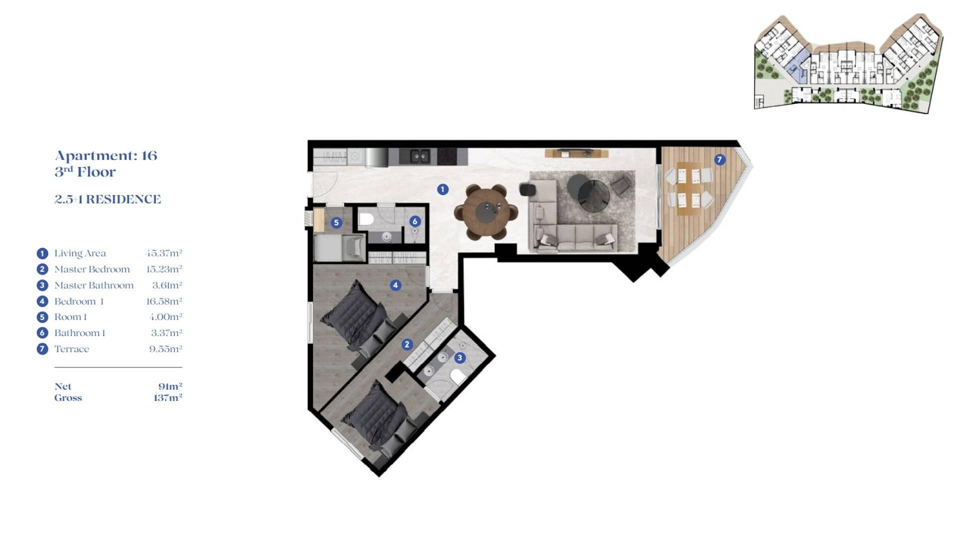 Image du plan d'étage 15