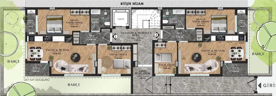 صورة مخطط الطابق 1 