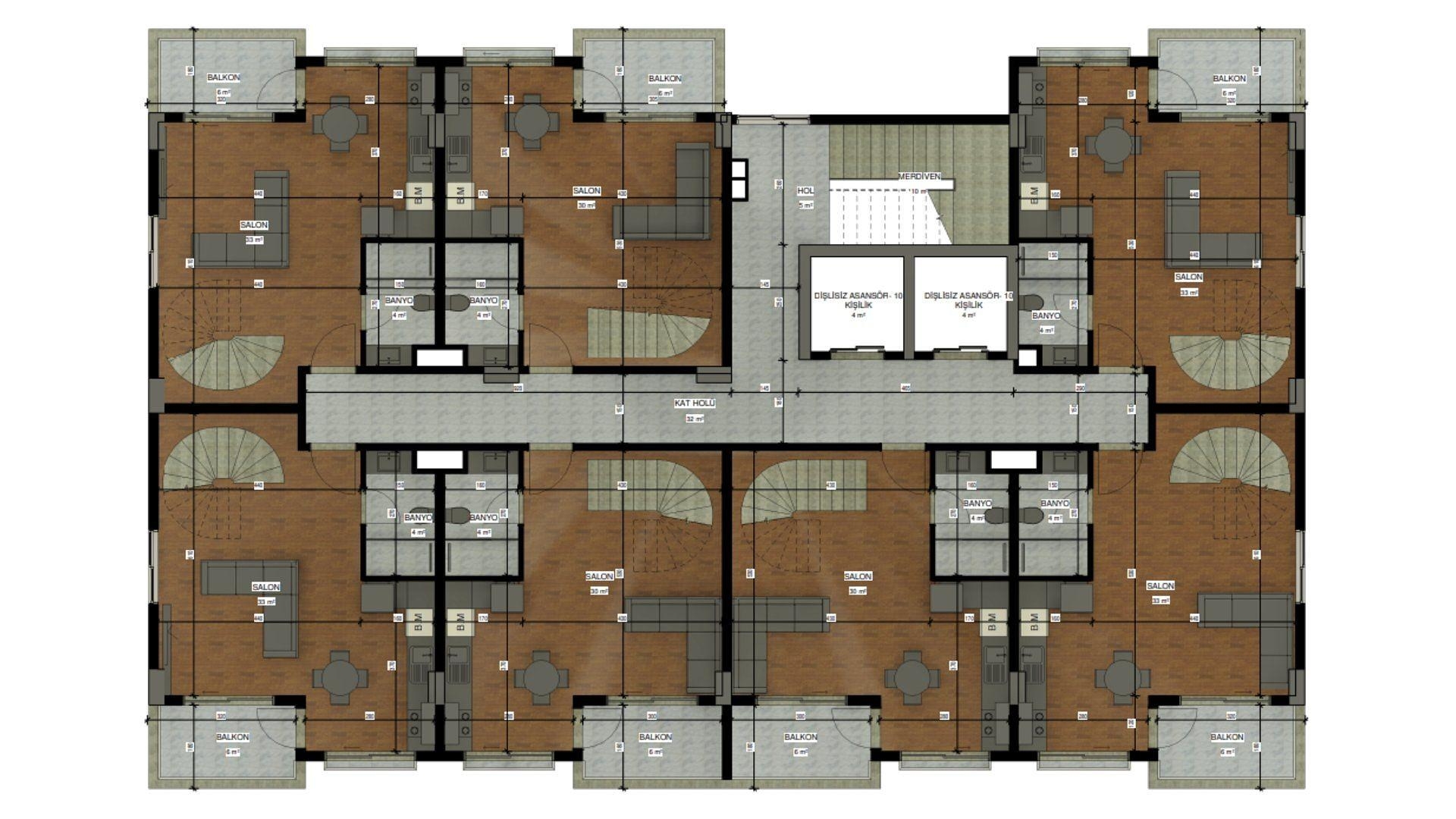 Image du plan d'étage 4