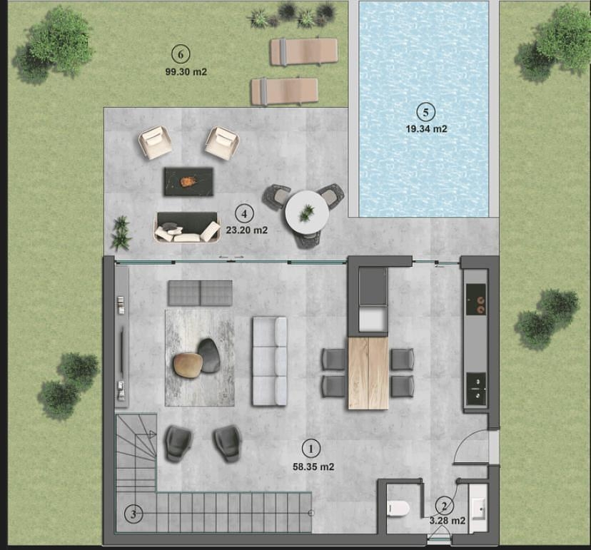 Obraz planu piętra 6