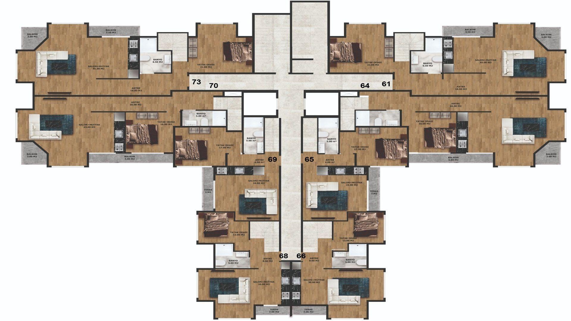 Grundrissdarstellung 1