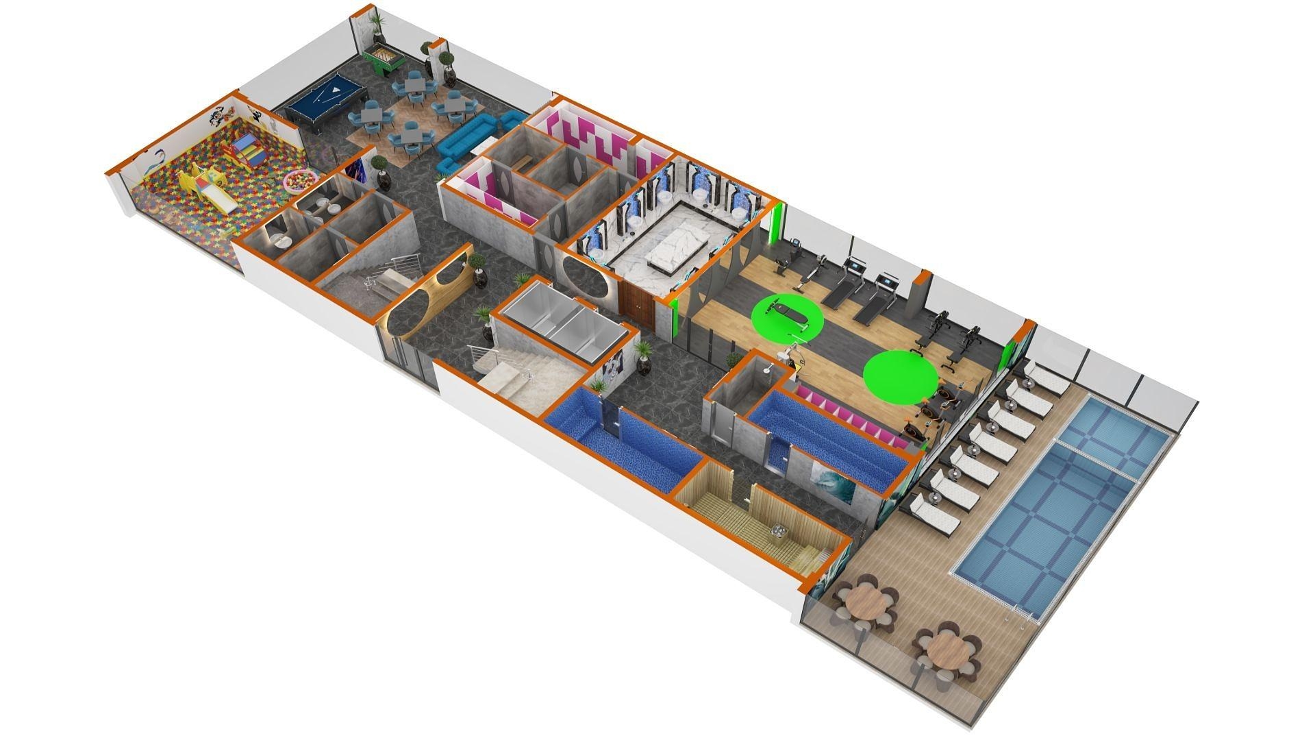 تصویرنقشه طبقه 6