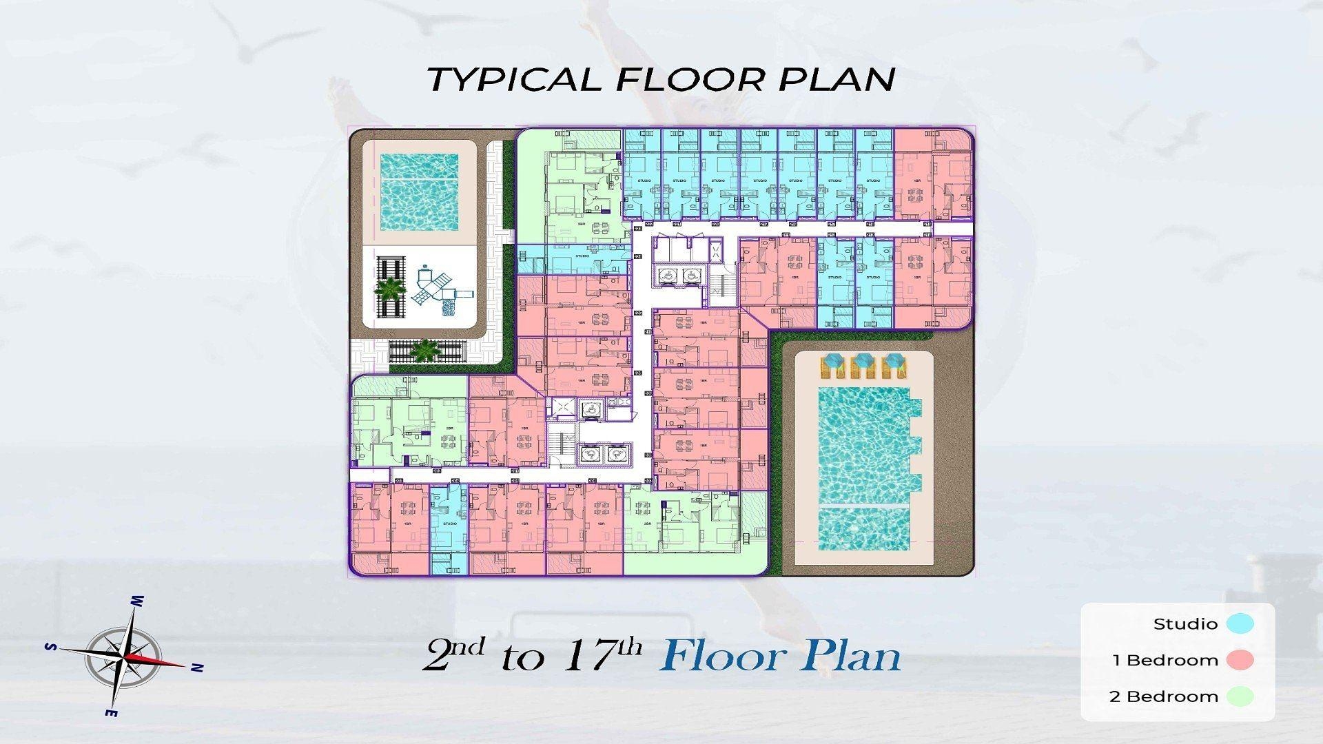 Obraz planu piętra 3