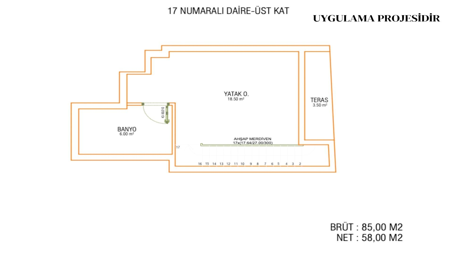Mərtəbə Planı Şəkli 9