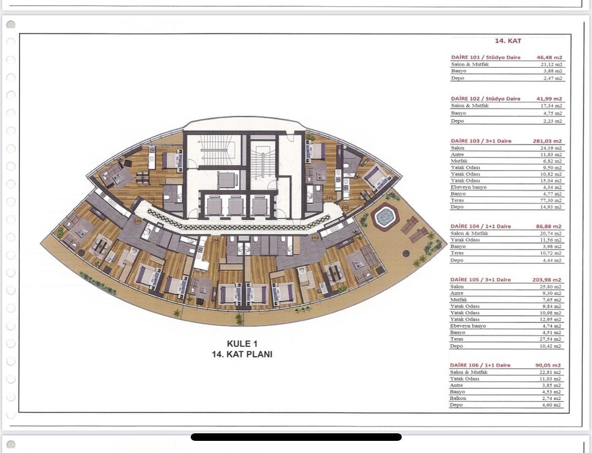 Image du plan d'étage 13