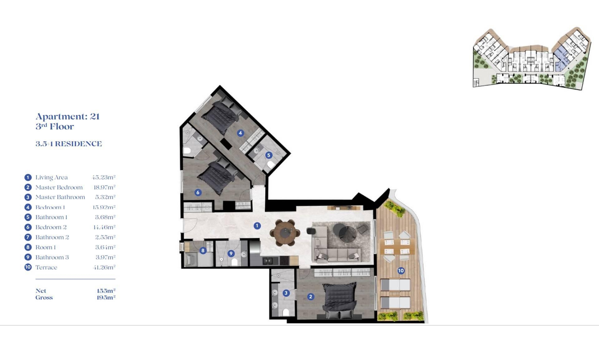 Image du plan d'étage 13