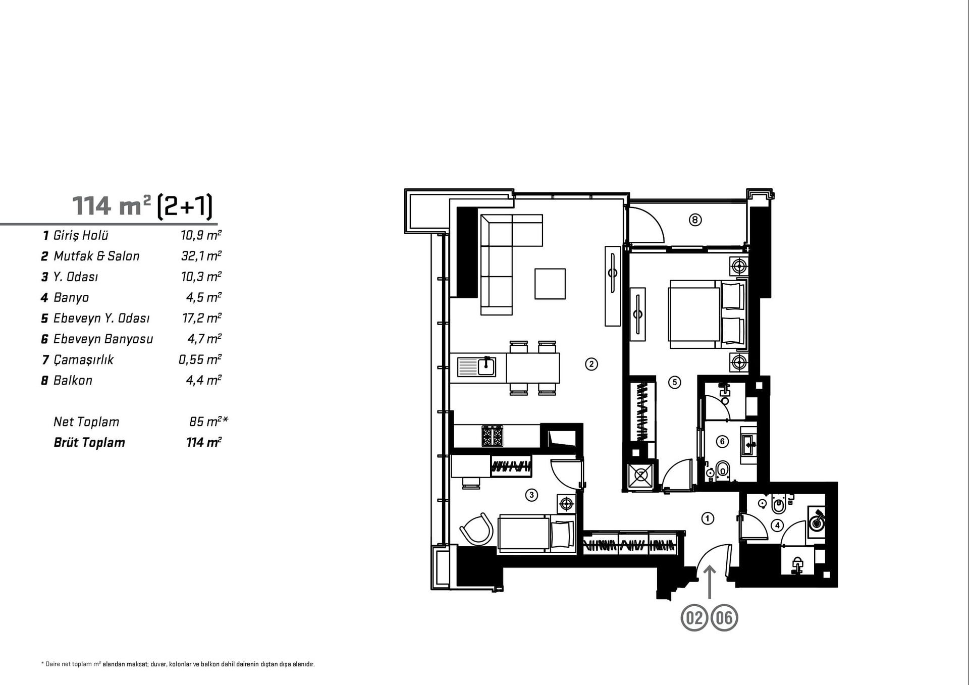 Grundrissdarstellung 8