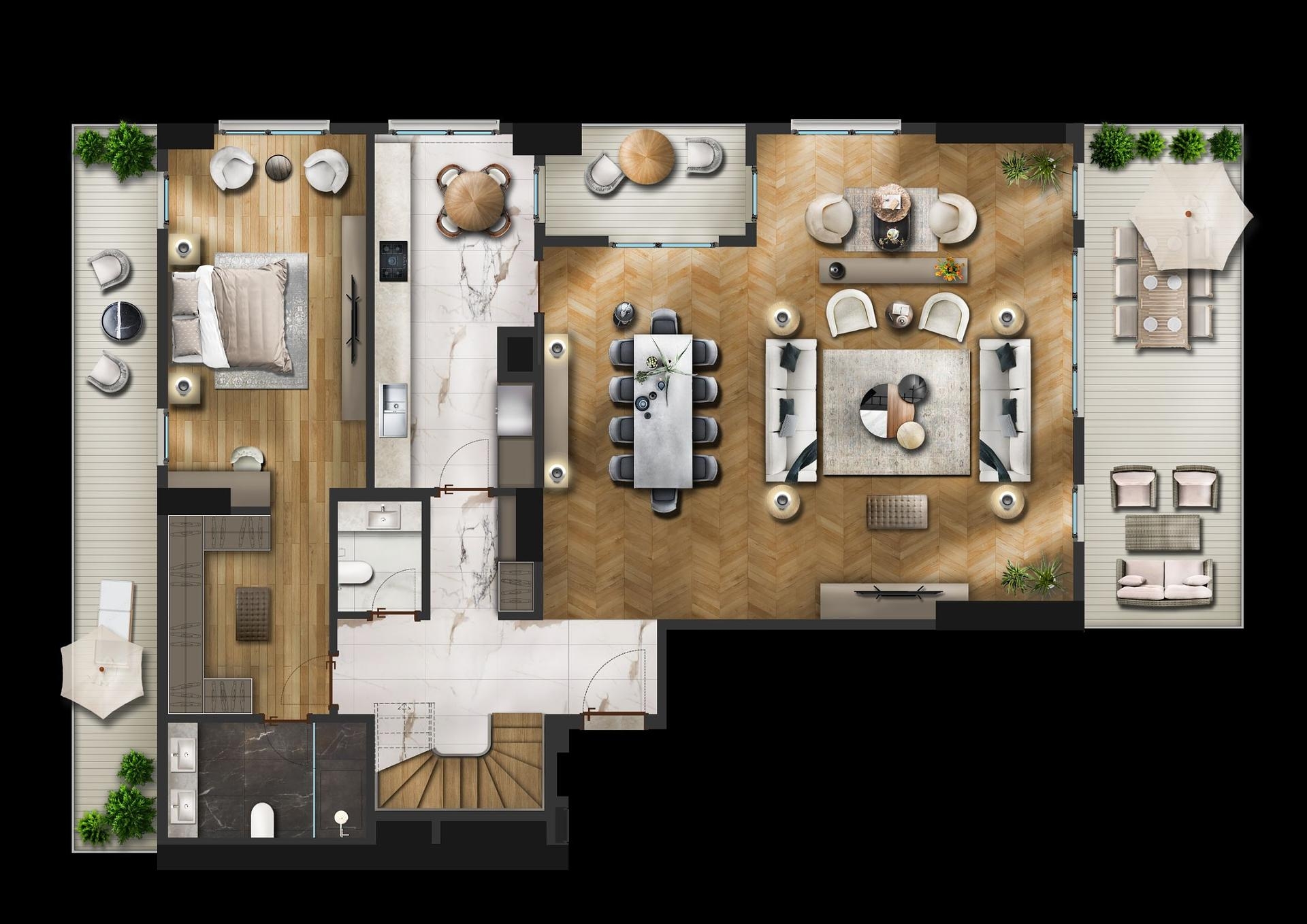 Image du plan d'étage 3