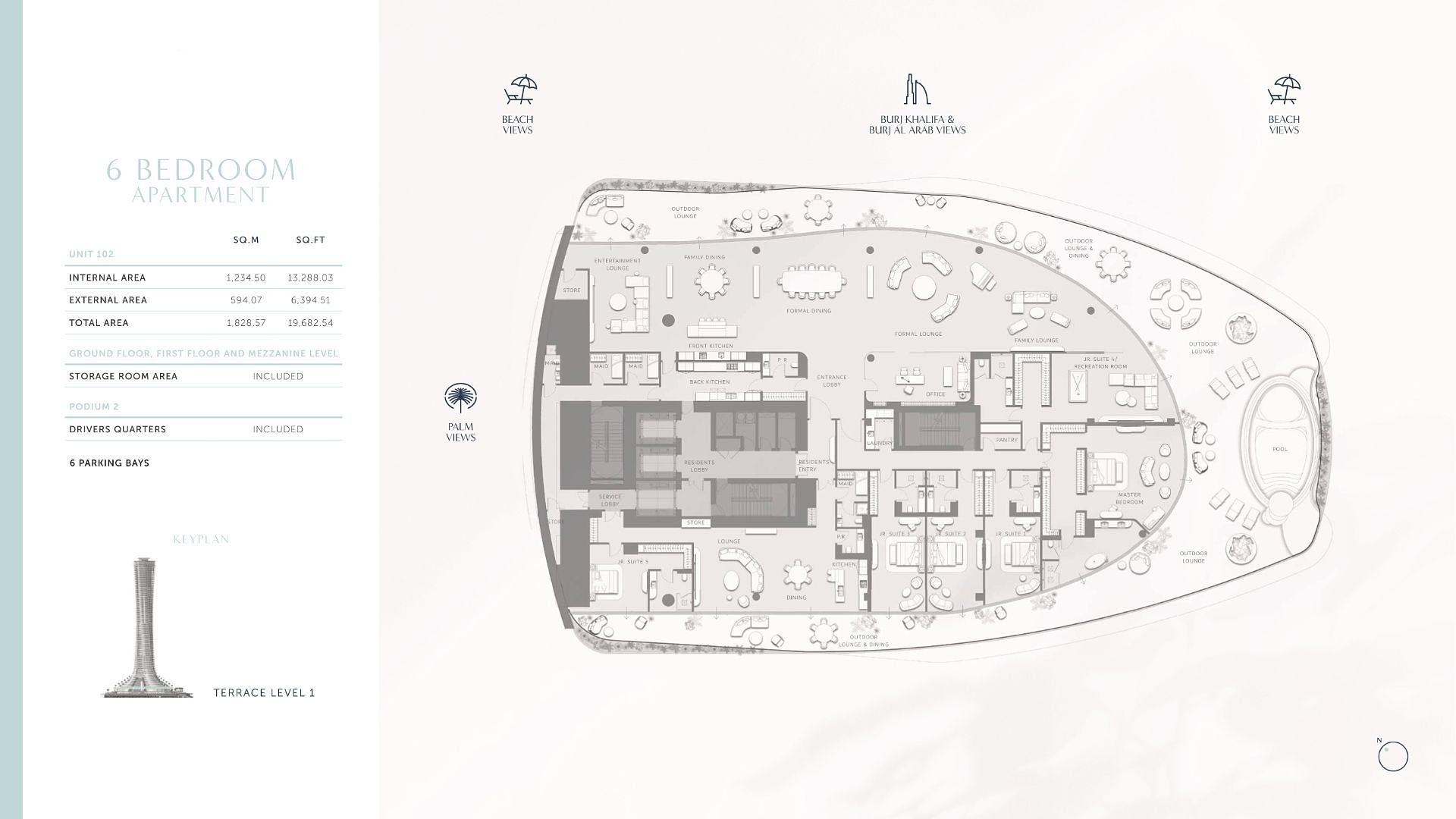 Obraz planu piętra 9