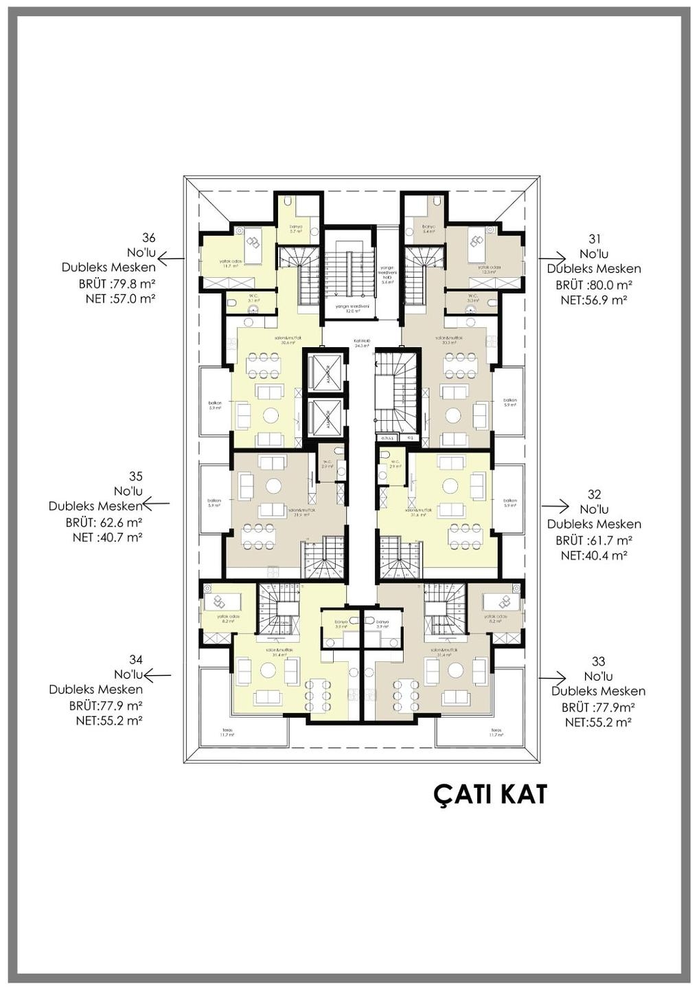 صورة مخطط الطابق 3 