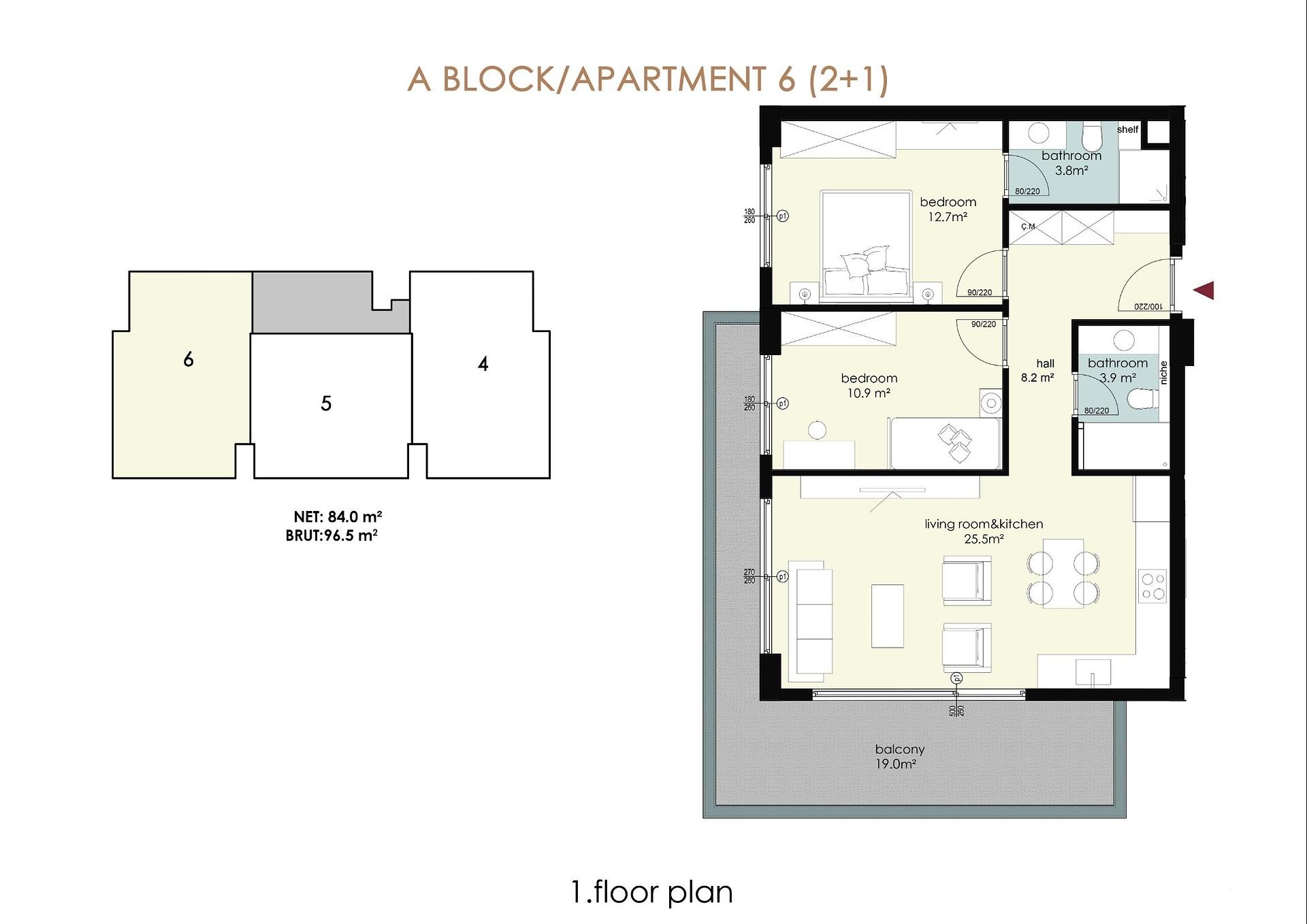 صورة مخطط الطابق 12 