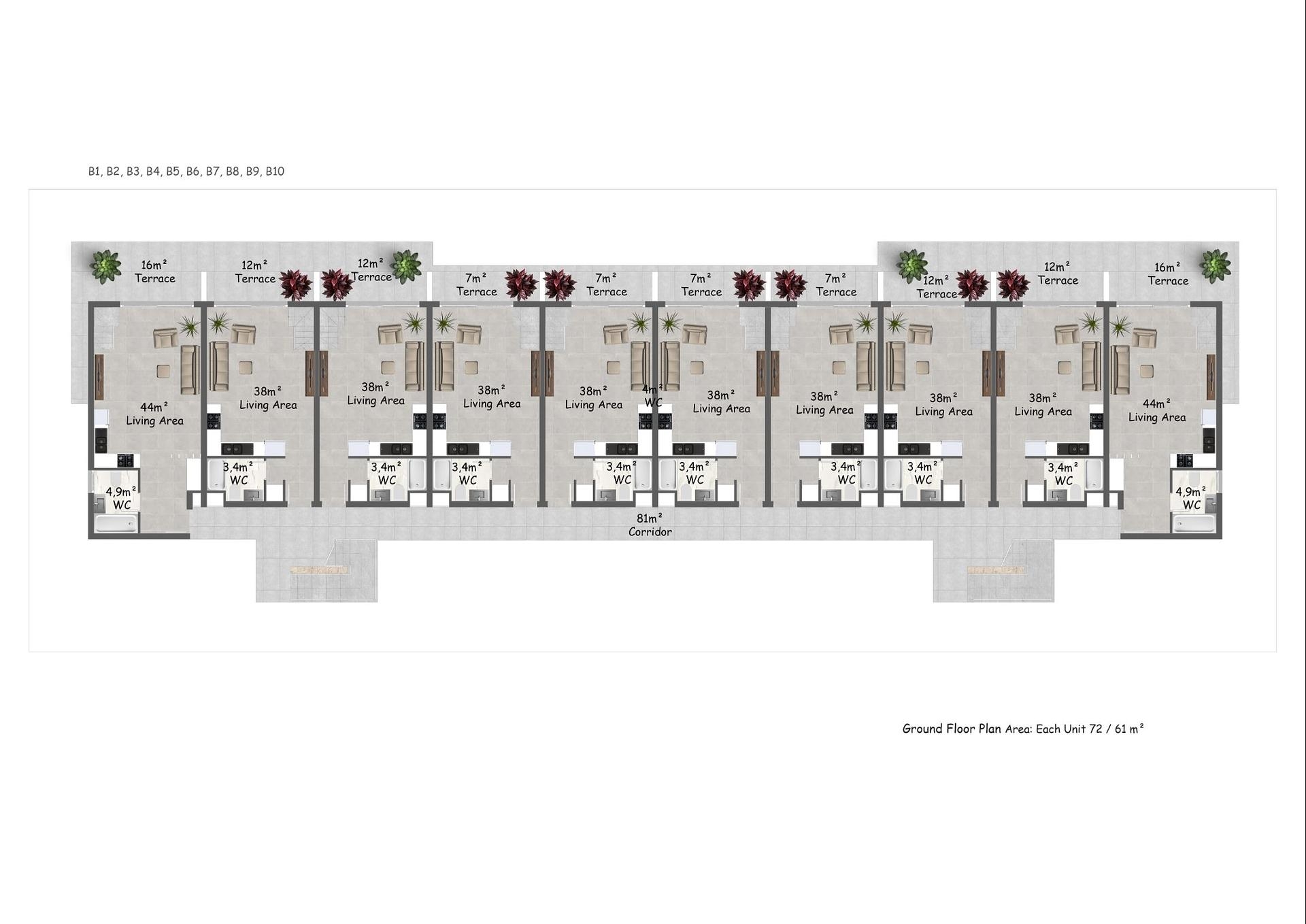 Слика плана спрата 1