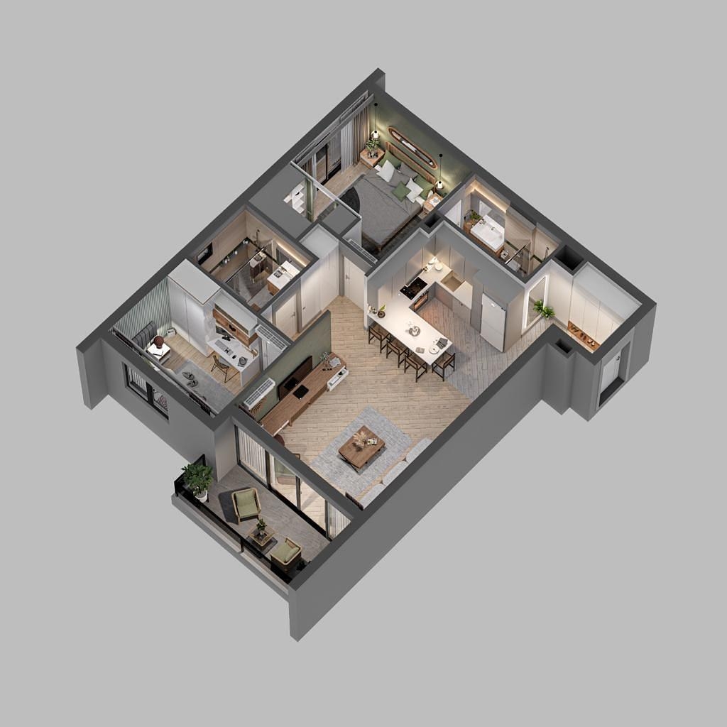 Grundrissdarstellung 1