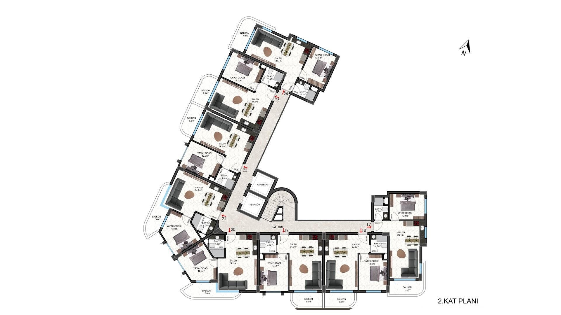Image du plan d'étage 3