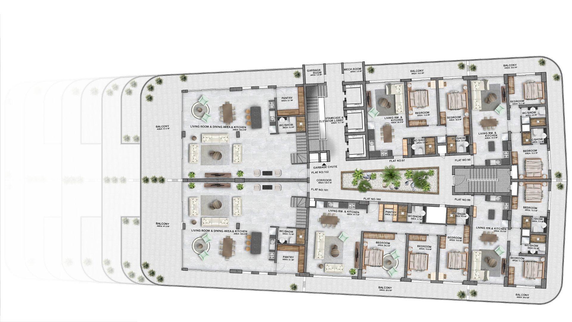 Слика плана спрата 3