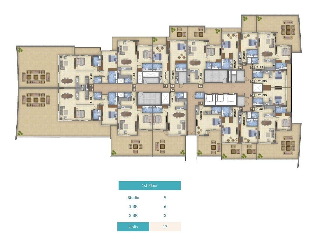 فلور پلان کی تصویر 2
