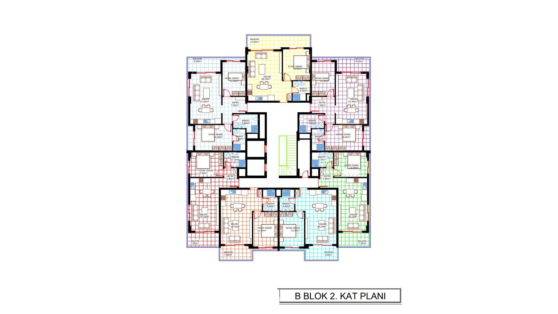 صورة مخطط الطابق 22 