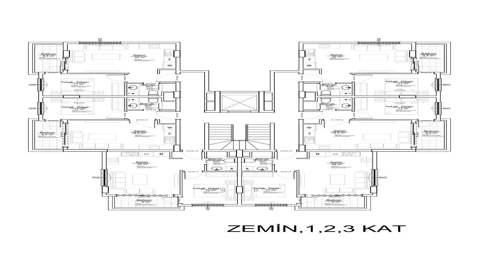 Mərtəbə Planı Şəkli 1