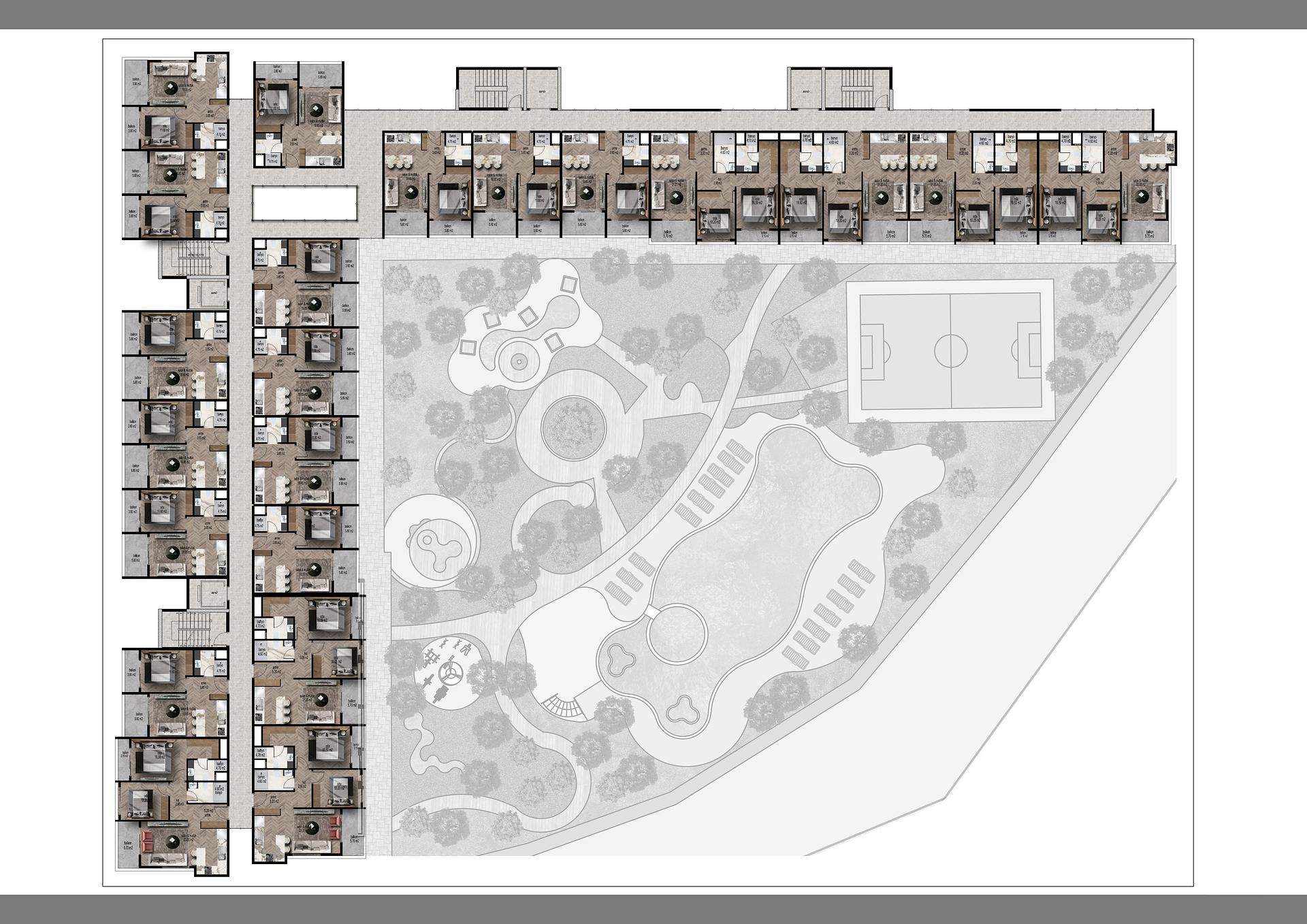 صورة مخطط الطابق 2 