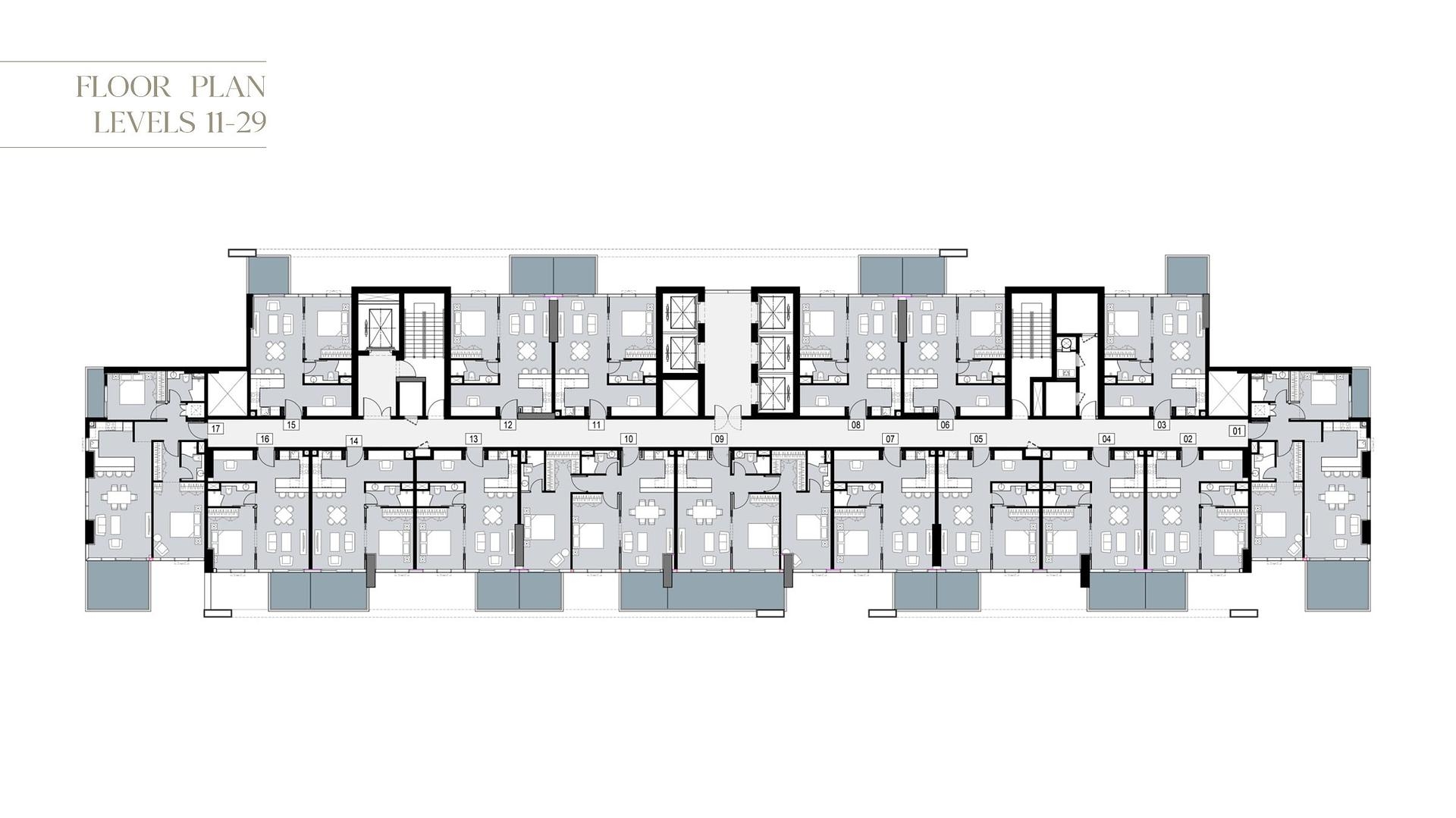 Obraz planu piętra 7