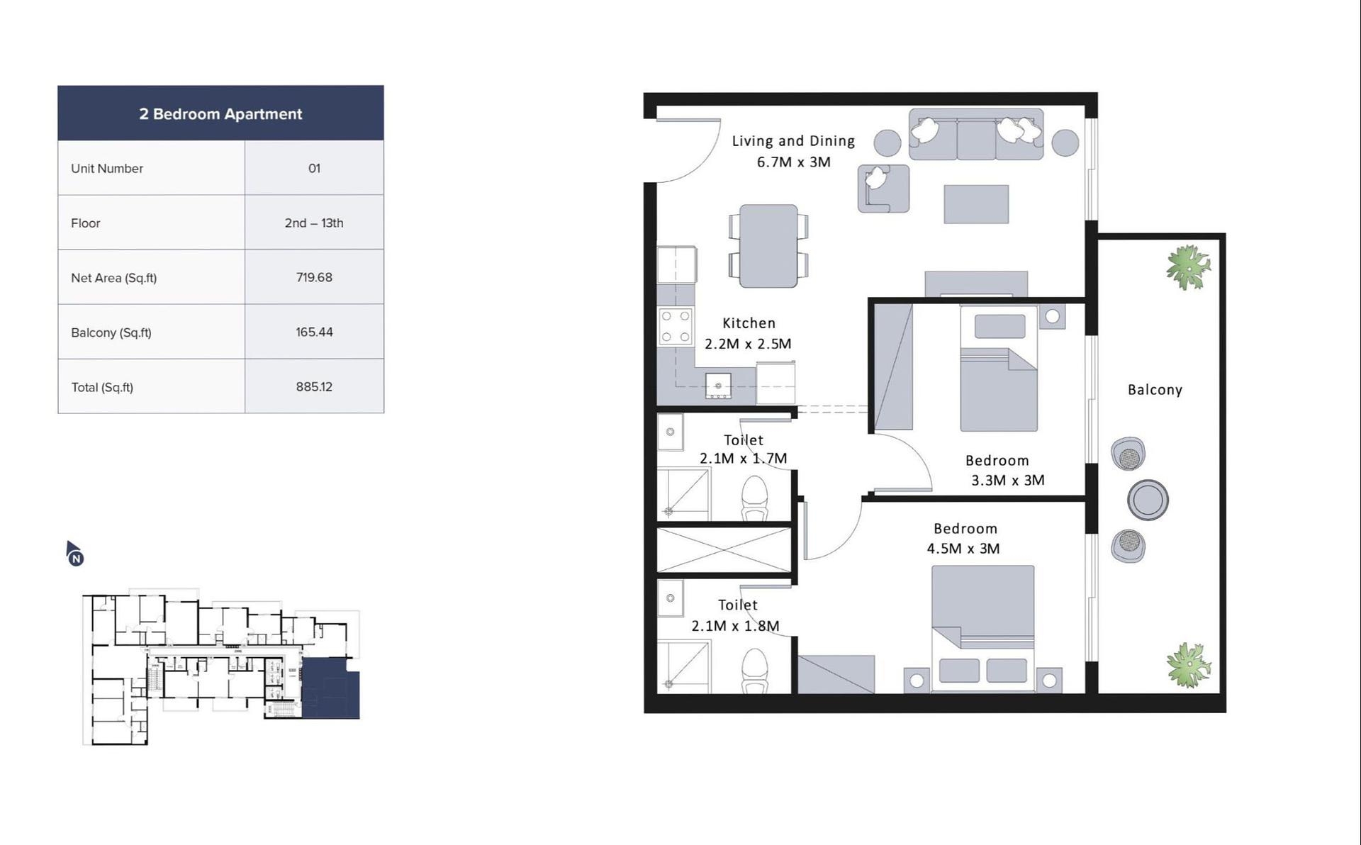 Obraz planu piętra 5