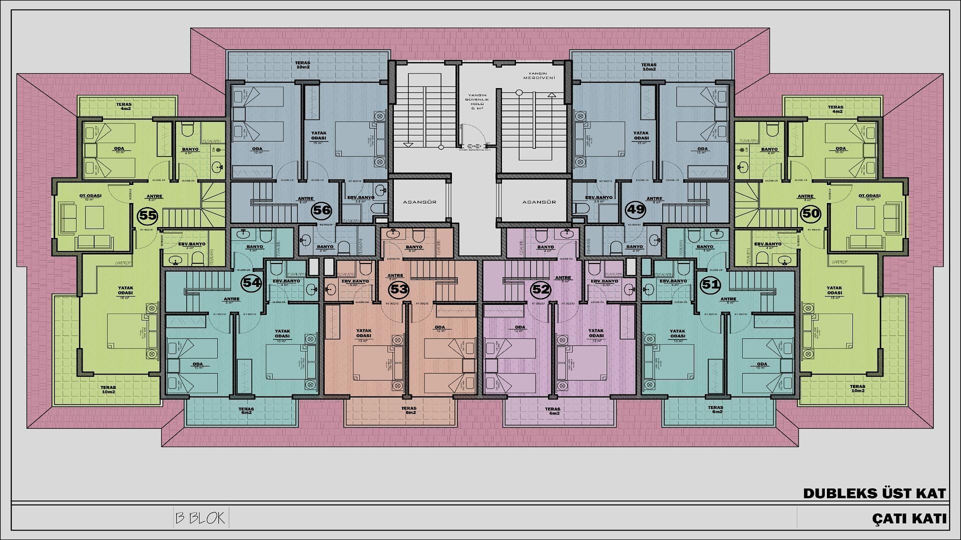 صورة مخطط الطابق 4 