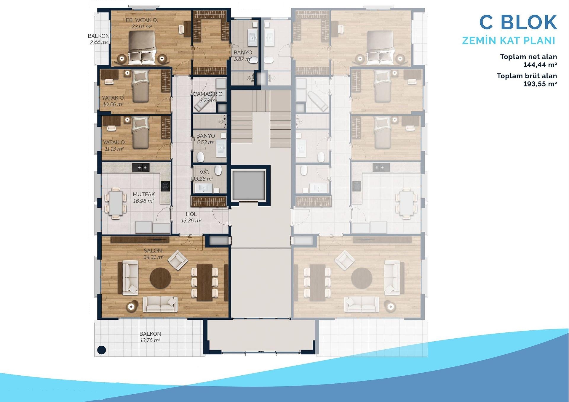 فلور پلان کی تصویر 3