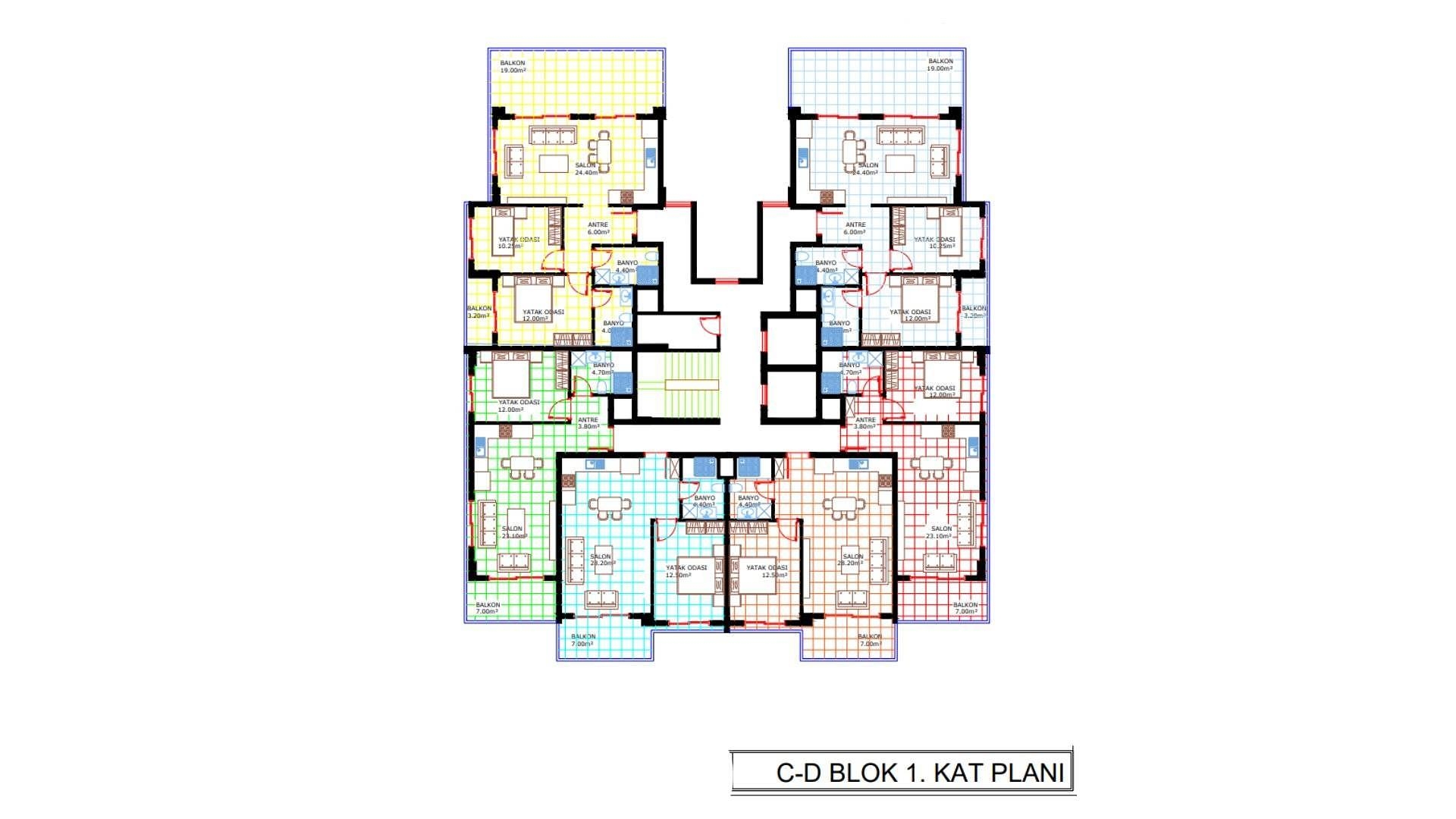 صورة مخطط الطابق 4 