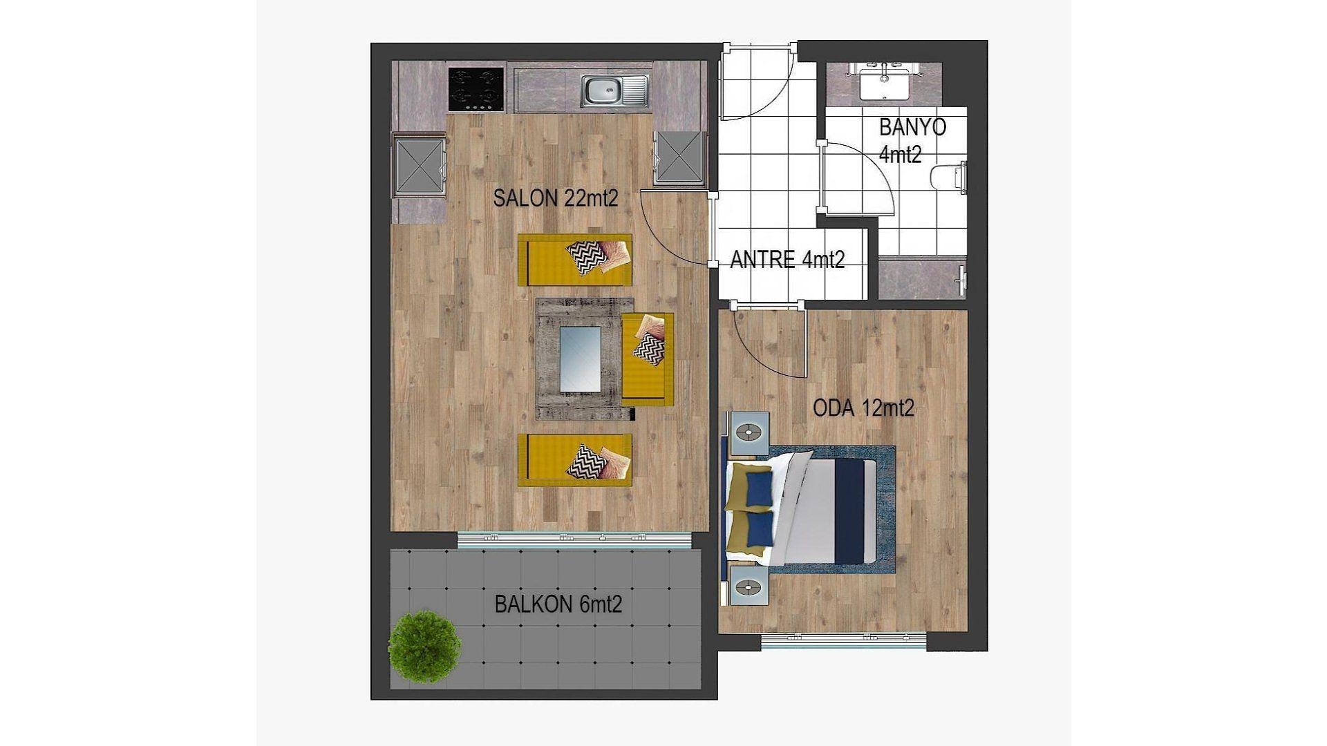 Aukšto plano vaizdas 1